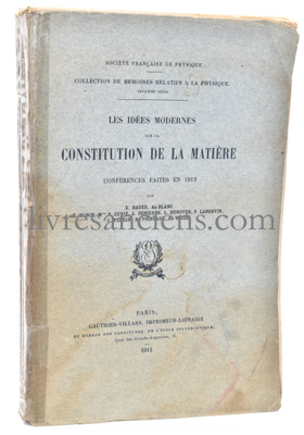 Photo POINCARE, Henri || CURIE, Marie || LANGEVIN, Paul.&nbsp;