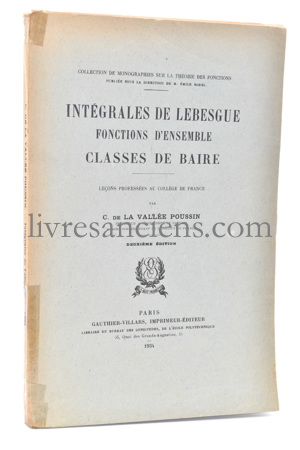 Photo DE LA VALLÉE POUSSIN, Charles Jean.&nbsp;