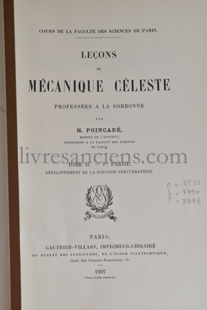 Photo POINCARÉ, Henri.&nbsp;