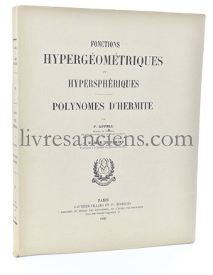 Photo APPELL, Paul || KAMPE DE FERIET, Joseph.&nbsp;