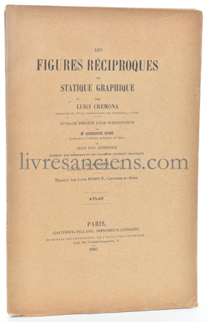 Photo CREMONA, Luigi.&nbsp;