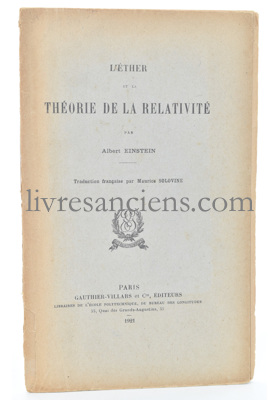 Photo EINSTEIN, Albert.&nbsp;