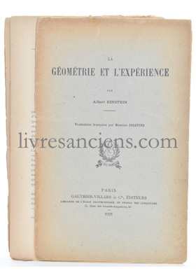 Photo EINSTEIN, Albert.&nbsp;