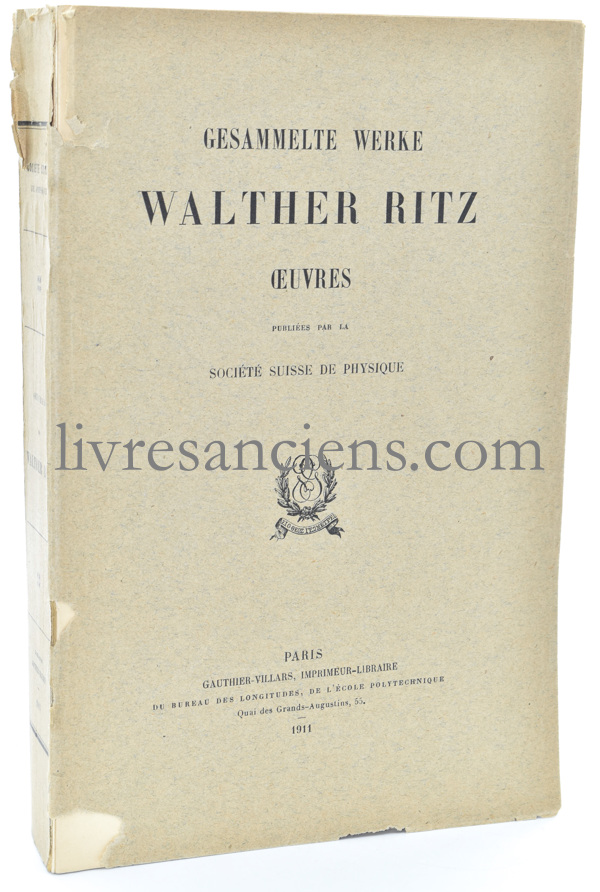 Photo RITZ, Walther.&nbsp;