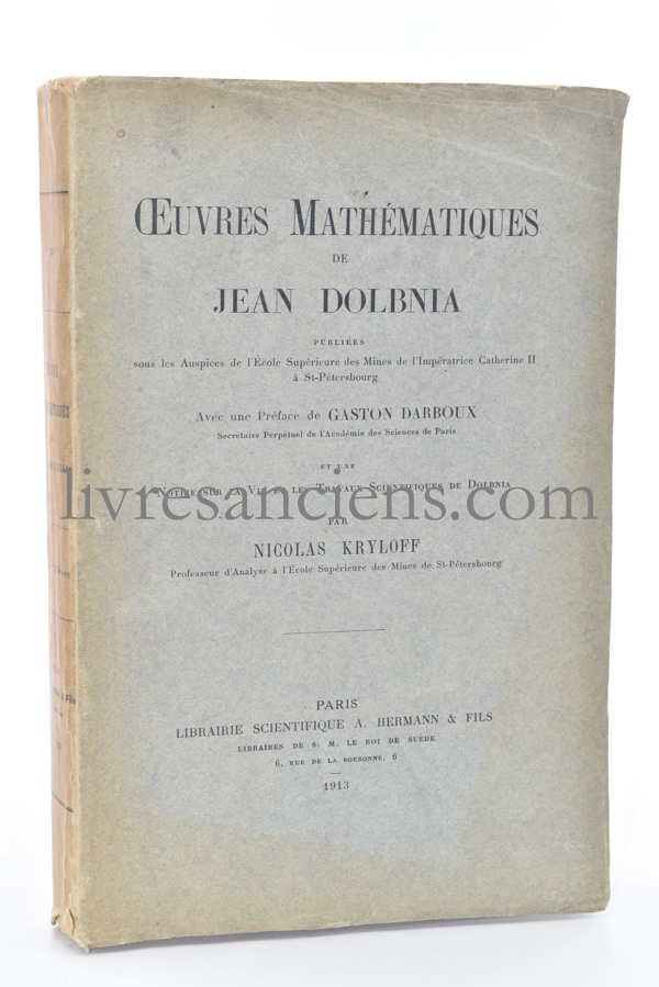 Photo DOLBNIA, Jean || KRYLOFF, Nicolas.&nbsp;