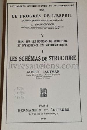 Photo LAUTMAN, Albert.&nbsp;