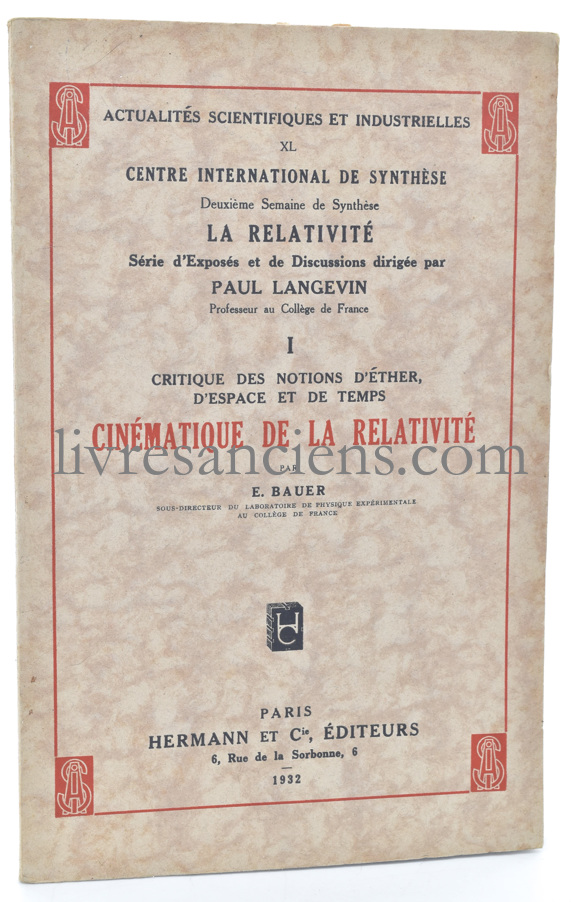 Photo BAUER, Edmond.&nbsp;