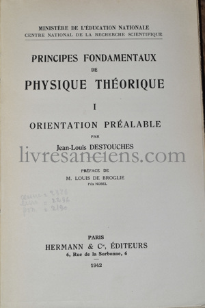 Photo DESTOUCHES, Jean-Louis.&nbsp;