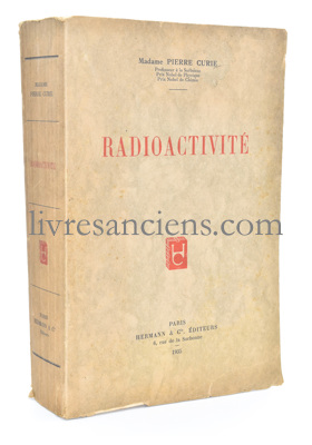 Photo CURIE, Marie.&nbsp;