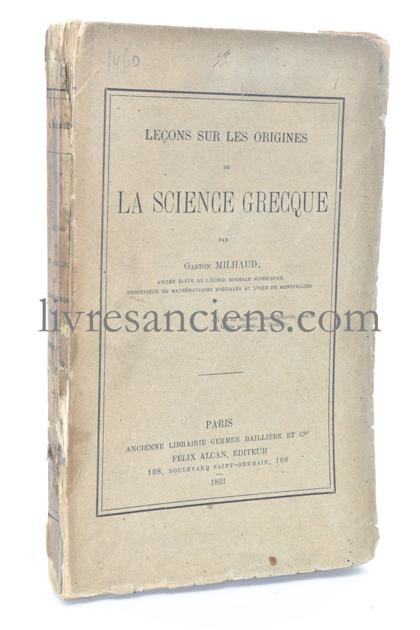 Photo MILHAUD, Gaston.&nbsp;