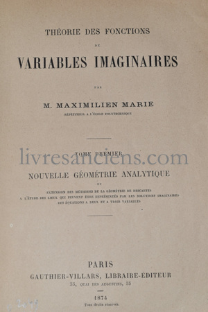 Photo MARIE, Maximilien.&nbsp;