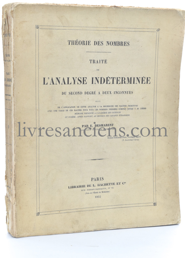 Photo DESMAREST, Eugène.&nbsp;