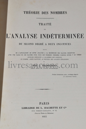 Photo DESMAREST, Eugène.&nbsp;