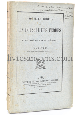 Photo CURIE, Jean.&nbsp;