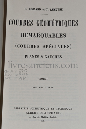 Photo BROCARD, Henri || LEMOYNE, Théodore.&nbsp;