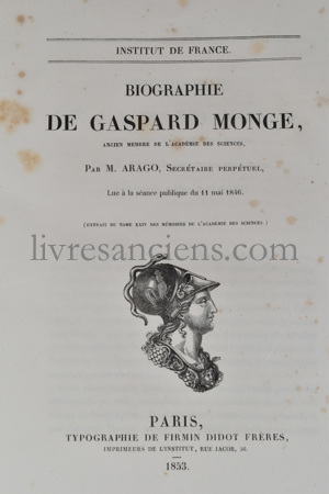 Photo ARAGO, François.&nbsp;