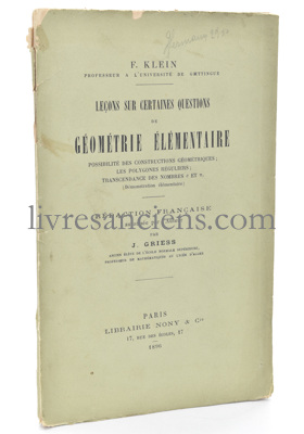 Photo KLEIN, Felix.&nbsp;