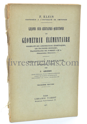 Photo KLEIN, Felix.&nbsp;