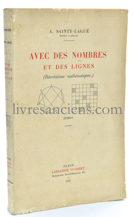 Photo SAINTE-LAGUË, André.&nbsp;