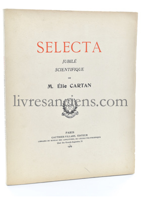 Photo CARTAN, Élie.&nbsp;