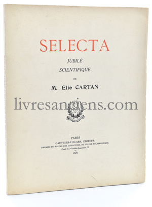 Photo CARTAN, Élie.&nbsp;