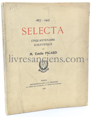 Photo PICARD, Emile.&nbsp;