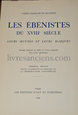 Photo SALVERTE, François de.&nbsp;