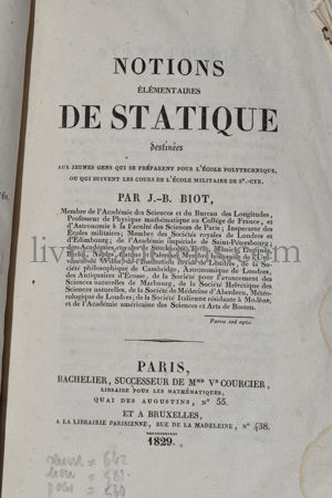 Photo BIOT, Jean-Baptiste.&nbsp;