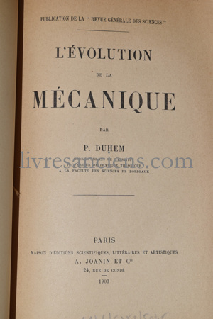 Photo DUHEM, Pierre.&nbsp;