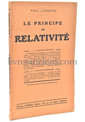 Photo LANGEVIN, Paul.&nbsp;