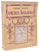 Photo AVOGADRO, Amedeo.&nbsp;