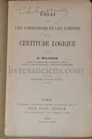 Photo MILHAUD, Gaston.&nbsp;