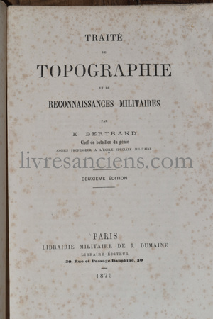 Photo BERTRAND, Ernest.&nbsp;