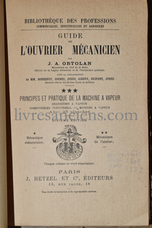 Photo ORTOLAN, Jean Antoine.&nbsp;