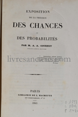 Photo COURNOT, Antoine Augustin.&nbsp;