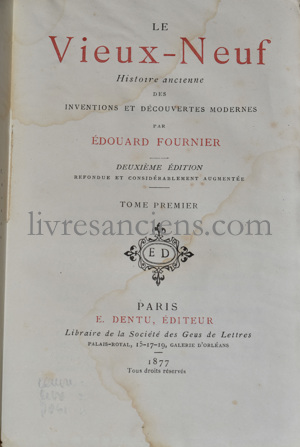 Photo FOURNIER, Édouard.&nbsp;