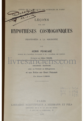 Photo POINCARÉ, Henri.&nbsp;