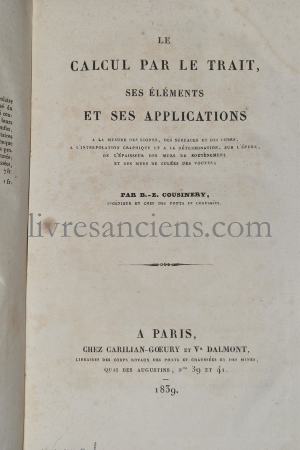 Photo COUSINERY, Benjamin-Eugène.&nbsp;