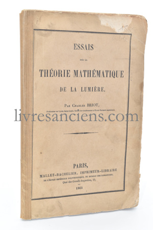 Photo BRIOT, Charles Auguste Albert.&nbsp;