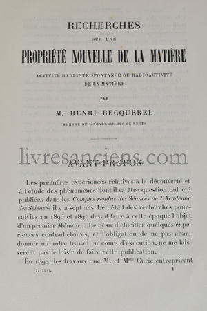 Photo BECQUEREL, Antoine Henri.&nbsp;