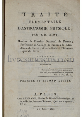 Photo BIOT, Jean-Baptiste.&nbsp;