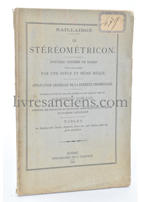 Photo BAILLAIRGÉ, Charles.&nbsp;