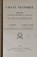 Photo CHATELET, Albert || KAMPE DE FÉRIET, Joseph Marie.&nbsp;