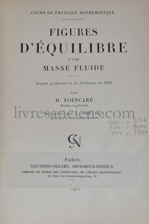 Photo POINCARÉ, Henri.&nbsp;