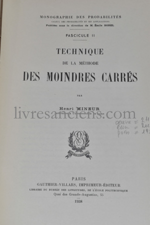 Photo MINEUR, Henri.&nbsp;