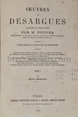 Photo POUDRA, Noël Germinal.&nbsp;