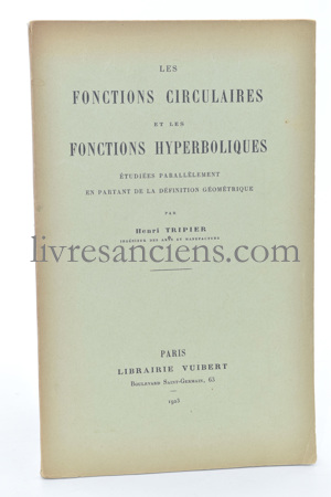 Photo TRIPIER, Henri.&nbsp;