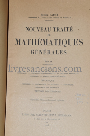 Photo FABRY, Eugène.&nbsp;