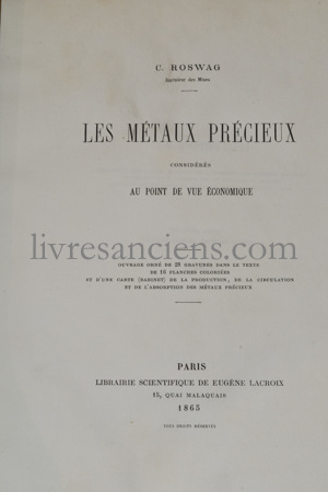 Photo ROSWAG, C.&nbsp;