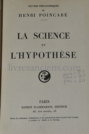 Photo POINCARÉ, Henri.&nbsp;